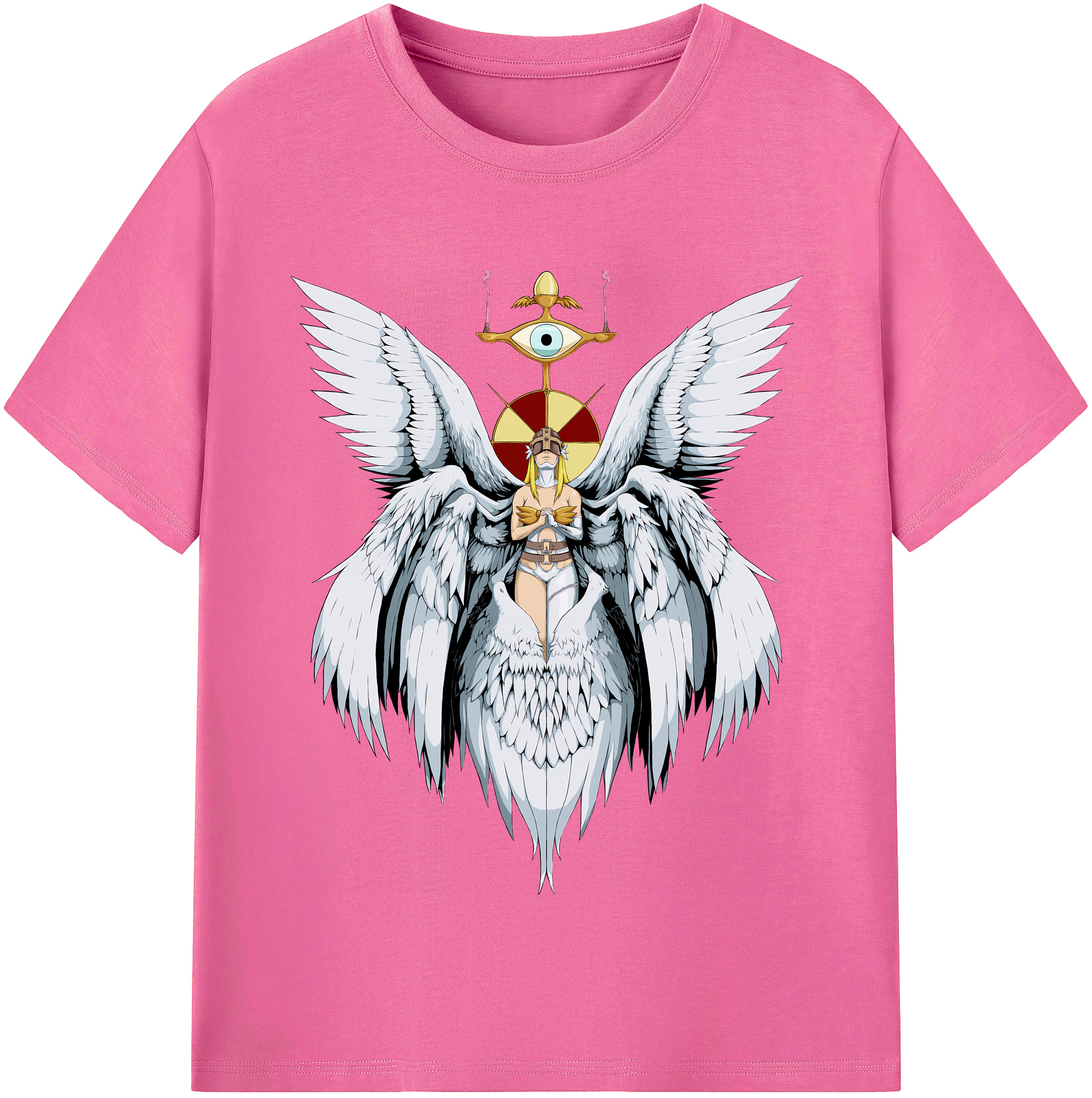 （画像用） Digimon デジタルモンスター/デジモン レディースカジュアルプリントTシャツ（綿100％）